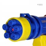 Водна картечница с помпа за нагнетяване черна/червена